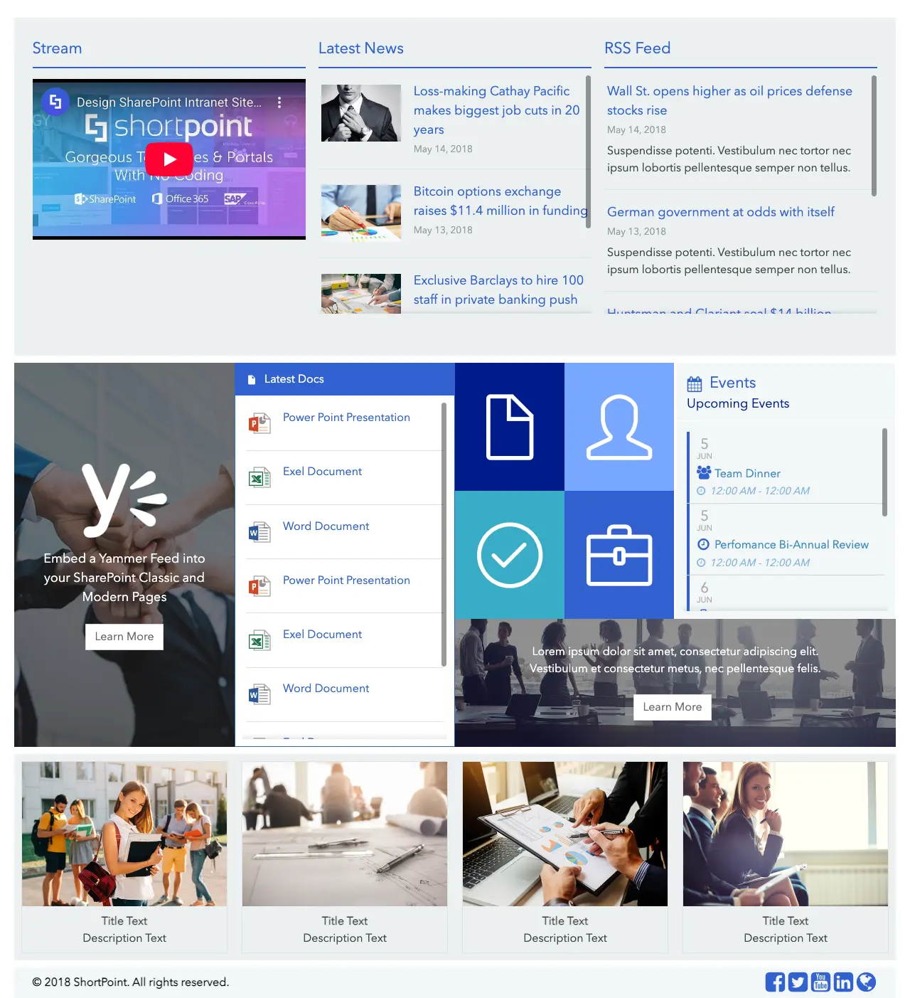 SharePoint Campus News Template