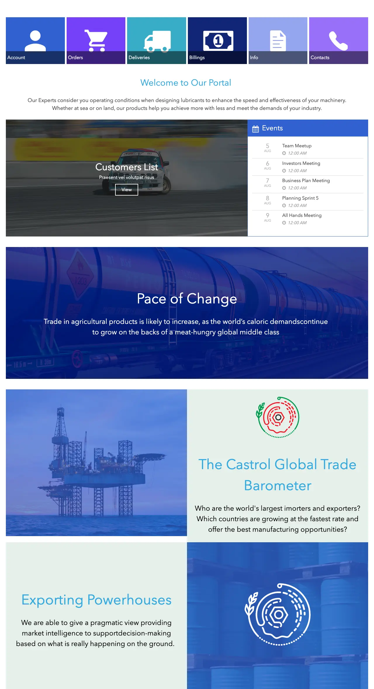 SharePoint Logistics Portal Template