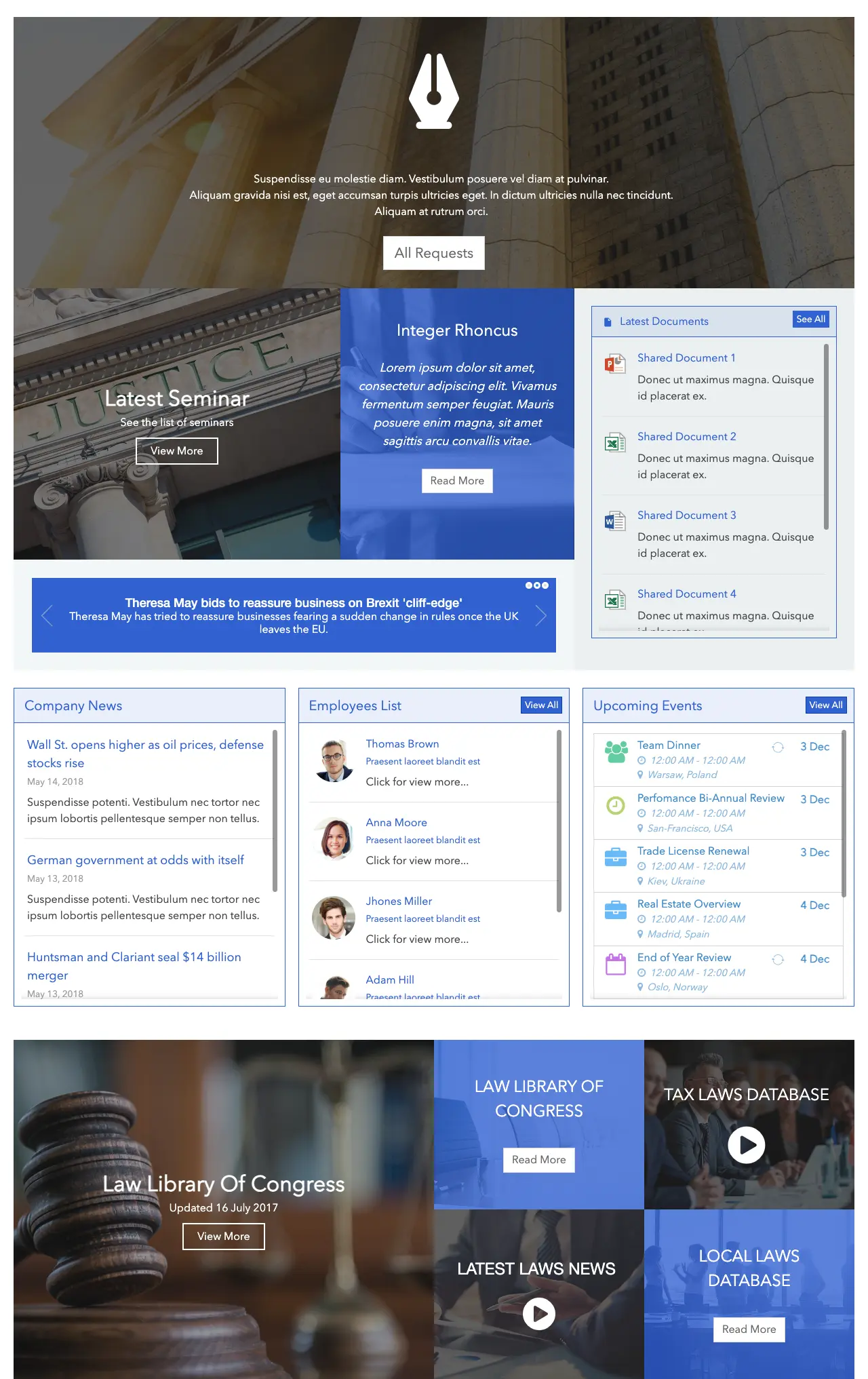SharePoint Notary Services Template