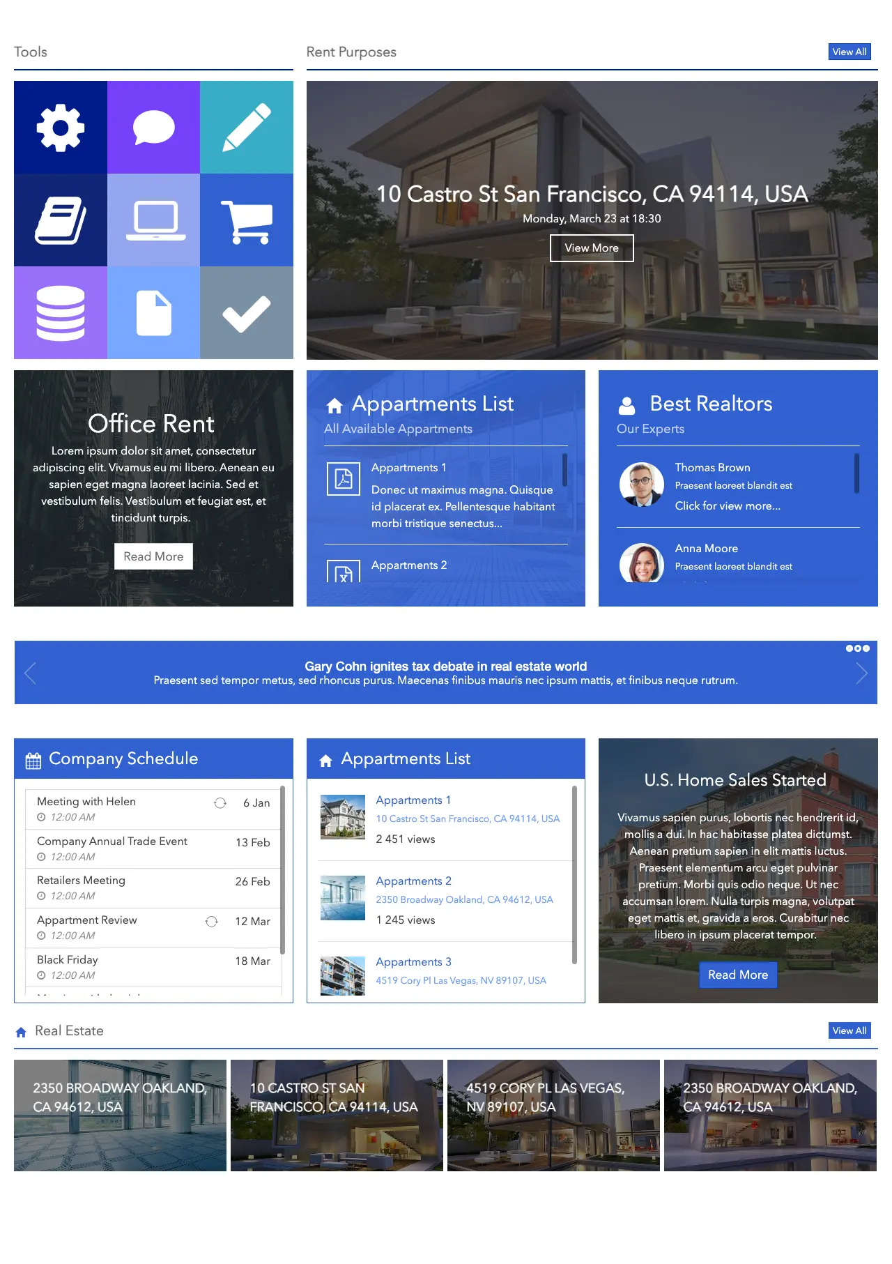 SharePoint Real Estate Rental Template