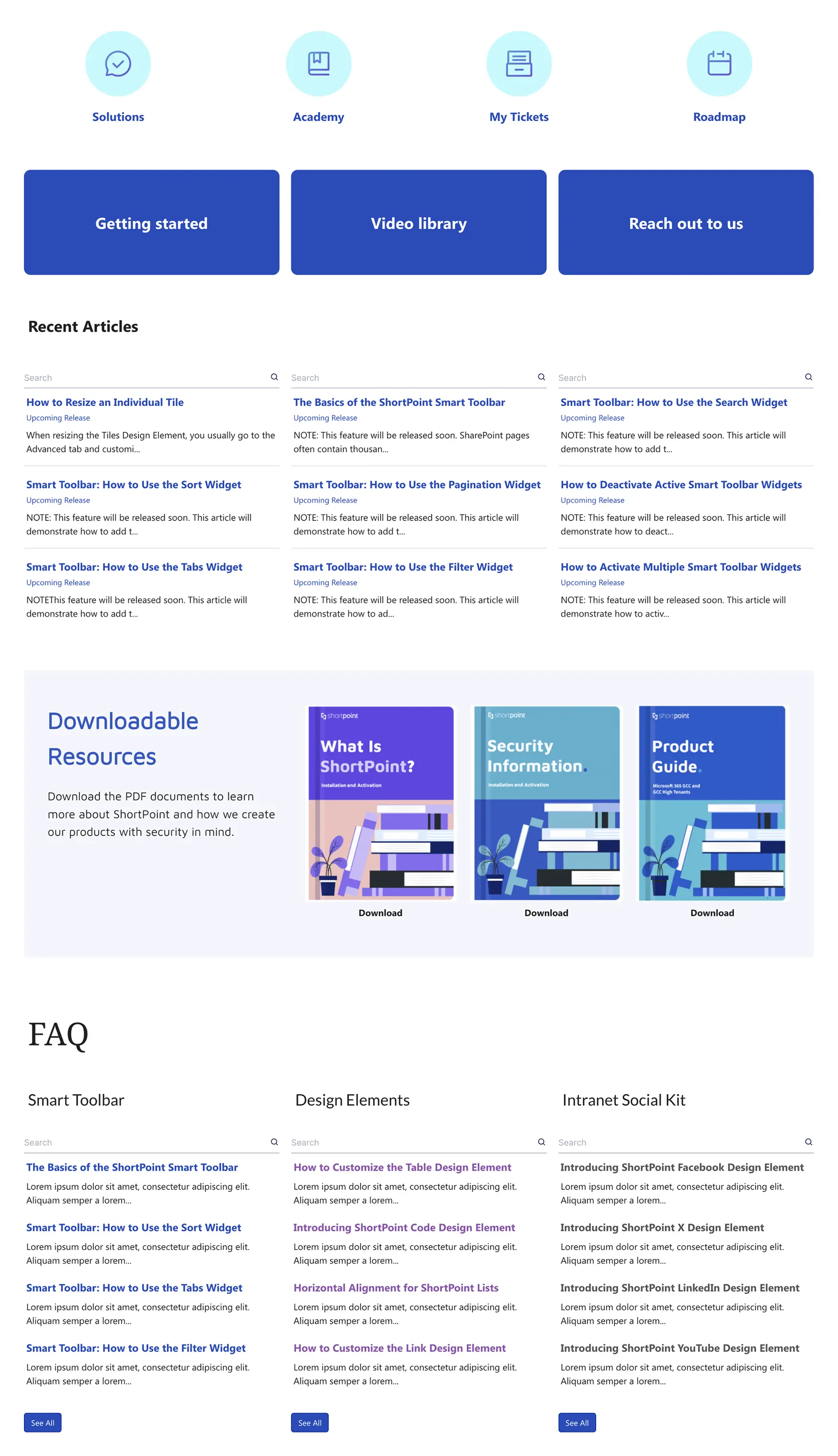 Knowledge Portal – SharePoint Knowledge Base Template: Centralize documents, FAQs, and updates for teams.